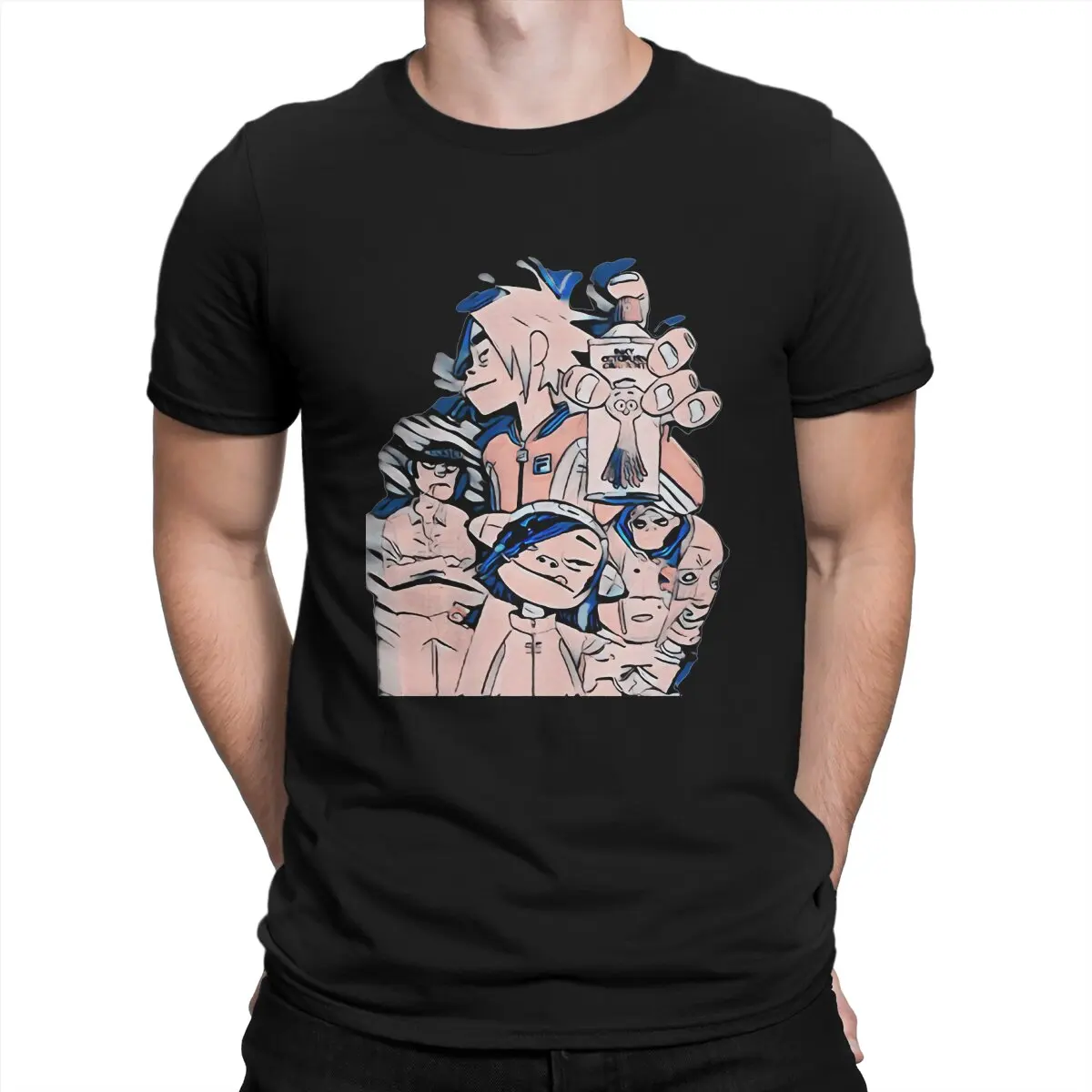 Noodle Musician Men TShirt Gorillaz Virtual Band O Neck Short Sleeve 100% Cotton T Shirt Humor Top Quality Birthday Gifts
Noodle Musician Men TShirt Gorillaz Virtual Band O Neck Short Sleeve 100% Cotton T Shirt Humor Top Quality Birthday Gifts