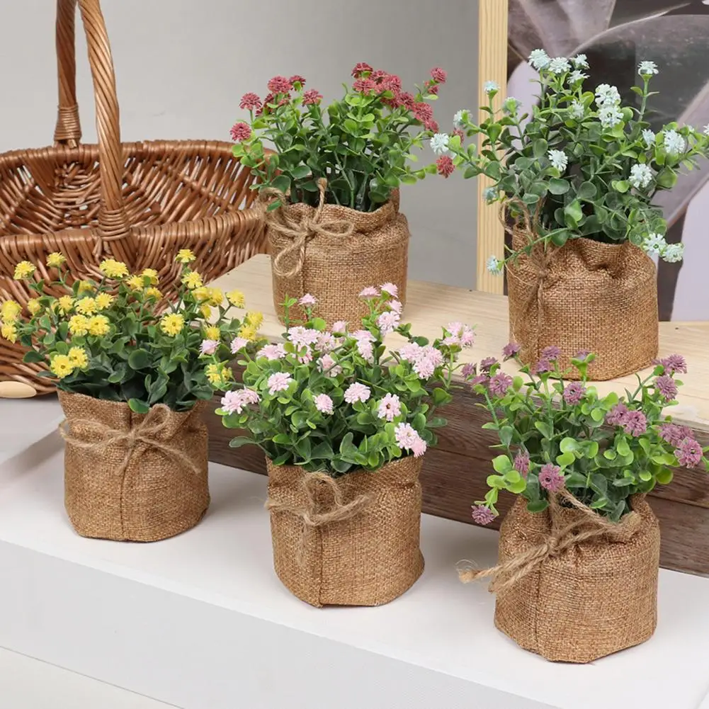 Eye-catching Plastic Easy to Care Vivid Imitation Potted Plant for Household Artificial Flower Simulated Flower Pot
Eye-catching Plastic Easy to Care Vivid Imitation Potted Plant for Household Artificial Flower Simulated Flower Pot