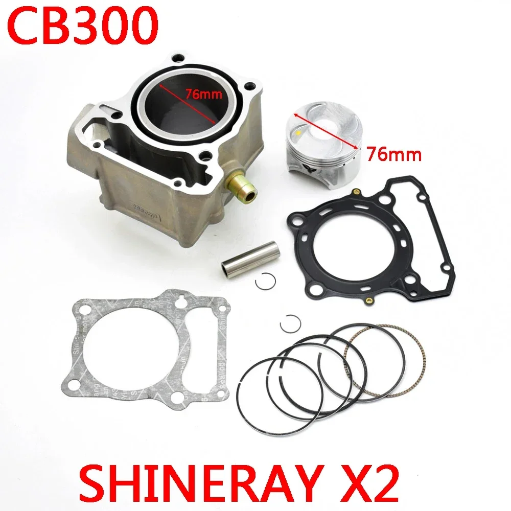 SHINERAY X2 X2X Обновление двигателя 300cc Блок цилиндров 76 мм Кольцевая прокладка Штифт 17 мм Модифицированный водяным охлаждением 4 клапана Запасные части
SHINERAY X2 X2X Обновление двигателя 300cc Блок цилиндров 76 мм Кольцевая прокладка Штифт 17 мм Модифицированный водяным охлаждением 4 клапана Запасные части