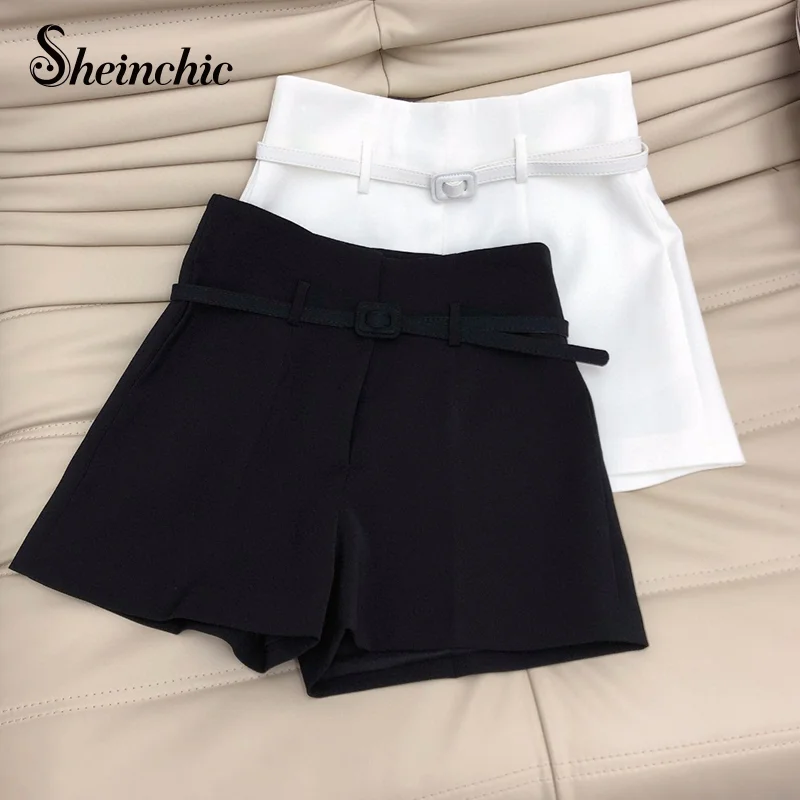 2023 Summer Luxury Designer Shorts Women Elegant Sashes High Waist Slim Ropa De Mujer Korean Fashion White Black Pants Femme
2023 Summer Luxury Designer Shorts Women Elegant Sashes High Waist Slim Ropa De Mujer Korean Fashion White Black Pants Femme