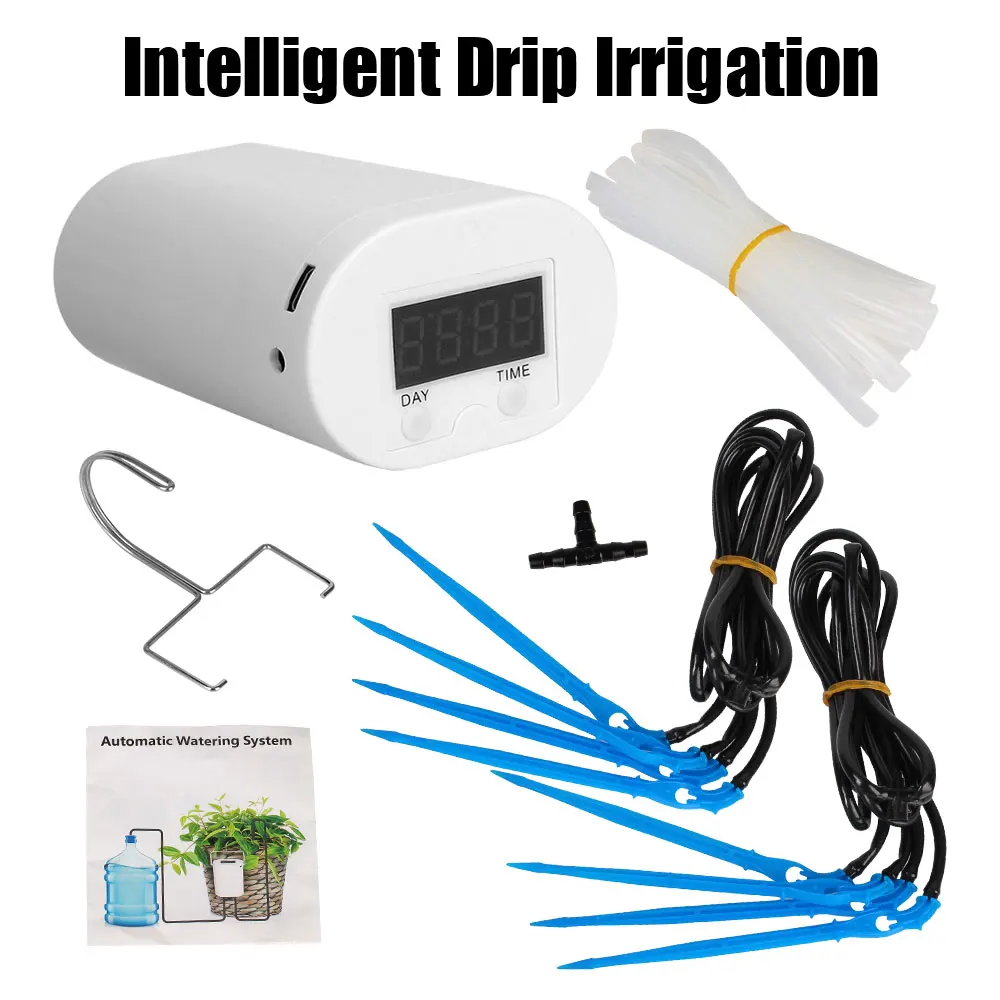Automatic Watering Pump Controller Garden Gadget Drip Irrigation Device Pump Timer System 8/4/2 Head Flower Plant Home Sprinkler
Automatic Watering Pump Controller Garden Gadget Drip Irrigation Device Pump Timer System 8/4/2 Head Flower Plant Home Sprinkler