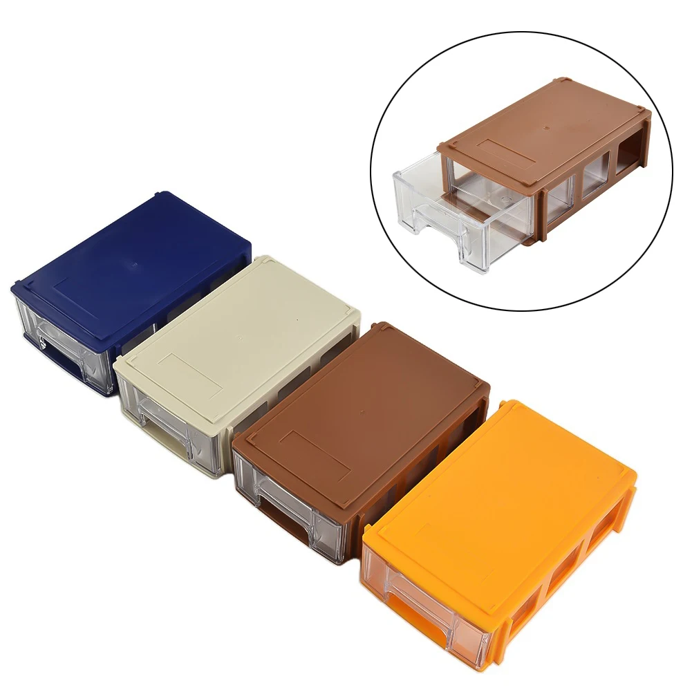 1PC Stackable Plastic Hardware Parts Storage Boxes Toolbox Drawer Component Box Hardware Tool Storage Organizer Home Storage
1PC Stackable Plastic Hardware Parts Storage Boxes Toolbox Drawer Component Box Hardware Tool Storage Organizer Home Storage