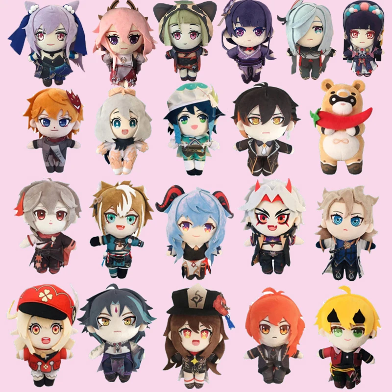 20cm Genshin Impact Plushie Toy Plush Figure Keqing Klee Kazuha Xiao Hutao Stuffed Pillow Venti Diluc Doll Cosplay Fans Kid Gift
20cm Genshin Impact Plushie Toy Plush Figure Keqing Klee Kazuha Xiao Hutao Stuffed Pillow Venti Diluc Doll Cosplay Fans Kid Gift