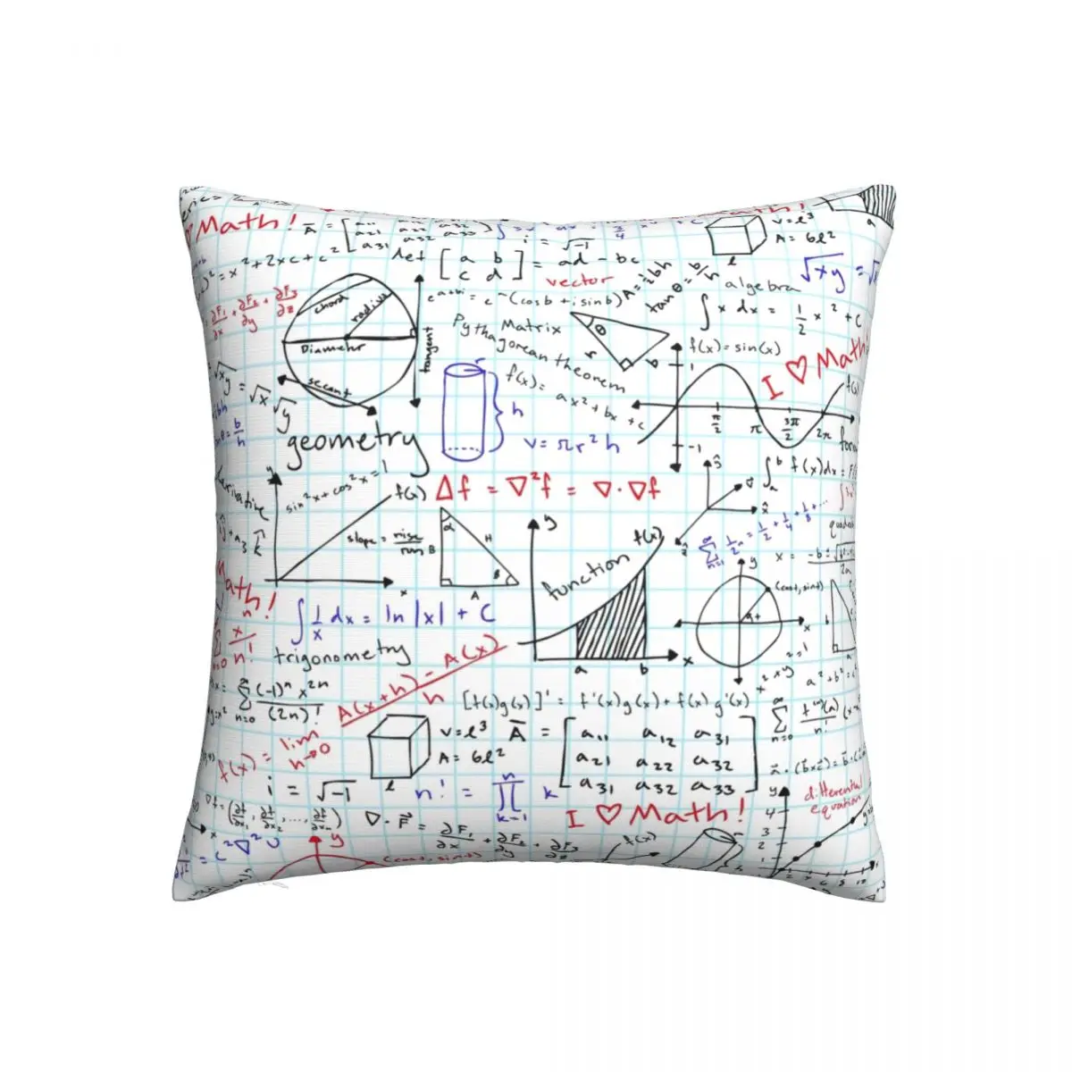 Math Pillow Case Math Homework Spring Kawaii Pillowcase Polyester Car Zipper Cover
Math Pillow Case Math Homework Spring Kawaii Pillowcase Polyester Car Zipper Cover