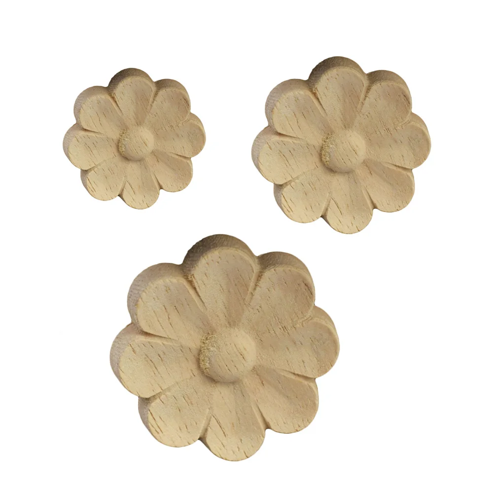 6PCS 4/5/6cm Round Wood Carved Applique Retro Furniture Crafts Decor Wooden DIY Vintage Home Decoration Wood Figurine Craft
6PCS 4/5/6cm Round Wood Carved Applique Retro Furniture Crafts Decor Wooden DIY Vintage Home Decoration Wood Figurine Craft