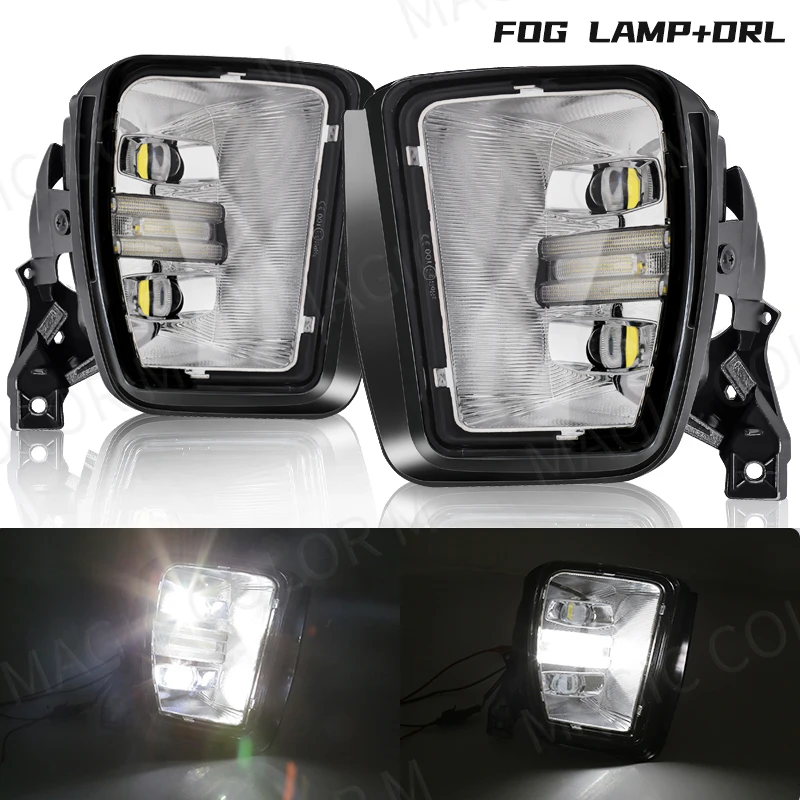 Светодиодные Противотуманные Фары DRL (дневные Ходовые Огни) Для Dodge Ram 1500 2013-2018, Белые/желтые
Светодиодные Противотуманные Фары DRL (дневные Ходовые Огни) Для Dodge Ram 1500 2013-2018, Белые/желтые