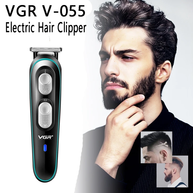 VGR V-055 Electric Hair Clipper Rechargeable Machine Shaver Men Kid Hair Clippers
VGR V-055 Electric Hair Clipper Rechargeable Machine Shaver Men Kid Hair Clippers