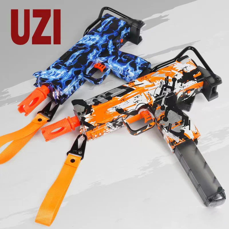 Новый электрический шар-брызговик UZI игрушечный пистолет с водяными бусинами для