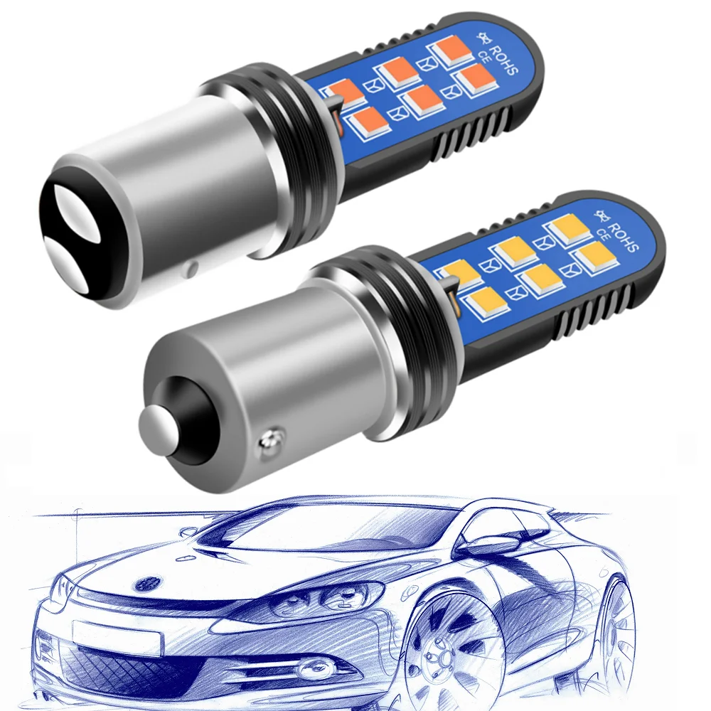 2Pcs New 1157 BAY15D P21/5W 1156 BA15S P21W BAU15S Super Bright LED Bulbs Car Brake Lamp Turn Signals Auto Reverse Light 12V 24V
2Pcs New 1157 BAY15D P21/5W 1156 BA15S P21W BAU15S Super Bright LED Bulbs Car Brake Lamp Turn Signals Auto Reverse Light 12V 24V