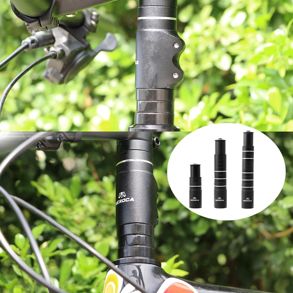 115/180/210mm 28.6mm Bicycle Fork Stem Extender Handlebar Riser Extension Adapter For MTB Road Bike Heads Up Adaptor Accessory
115/180/210mm 28.6mm Bicycle Fork Stem Extender Handlebar Riser Extension Adapter For MTB Road Bike Heads Up Adaptor Accessory