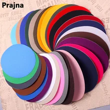 Prajna 30 color 2pcs Elbow Patches Jean Iron on Patch Repair Pants Knee Applique Patch Apparel DIY Fabric Sewing Accessory