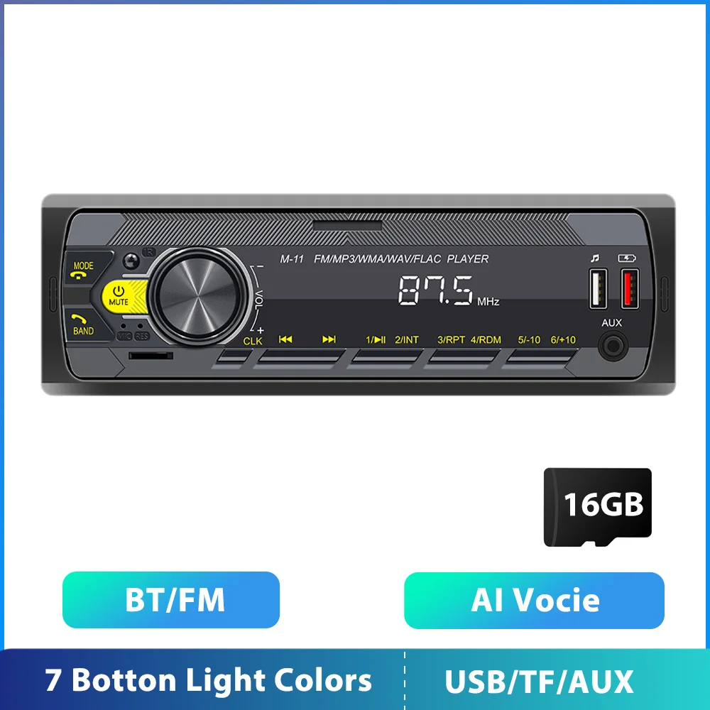 Podofo 1 din автомобильный Радио Стерео FM Aux вход приемник SD USB 1Din 12V автомобильный MP3 USB мультимедиа авторадио плеер
Podofo 1 din автомобильный Радио Стерео FM Aux вход приемник SD USB 1Din 12V автомобильный MP3 USB мультимедиа авторадио плеер