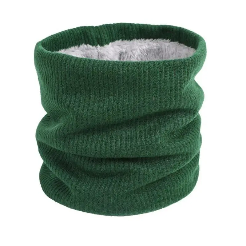 

Winter Warm Scarf Cashmere Scarf Self Neck Gaiter Heating Knitting Collar Thickening Riding Towel Neck Gaiter For Universal Cap