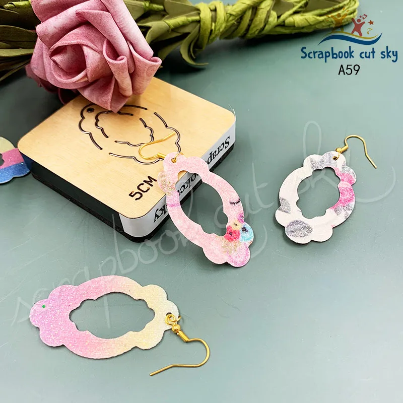 Lace Earrings DIY A59 Muyu Wooden Mold Scrapbook Cutting Dies Suitable For Market General Machines
Lace Earrings DIY A59 Muyu Wooden Mold Scrapbook Cutting Dies Suitable For Market General Machines