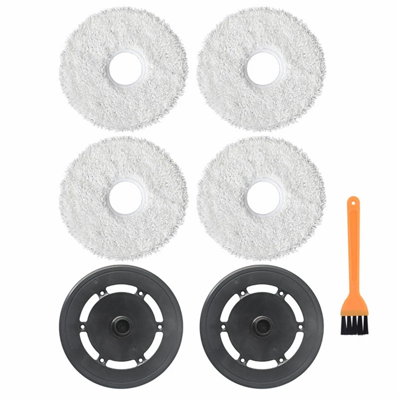 7Pcs For Ecovacs Deebot X1 Omni Mop Holder Accessories X1 TURBO Robot Vacuum Cleaner Mop Cloth Replacement Spare Parts 
7Pcs For Ecovacs Deebot X1 Omni Mop Holder Accessories X1 TURBO Robot Vacuum Cleaner Mop Cloth Replacement Spare Parts