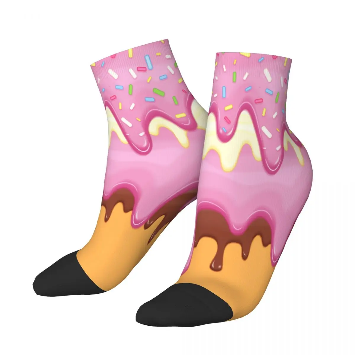Socks Polyester Low Tube Abstract Donut Dripping Glaze Sweet Pattern Socks Breathable Casual Short Sock
Socks Polyester Low Tube Abstract Donut Dripping Glaze Sweet Pattern Socks Breathable Casual Short Sock