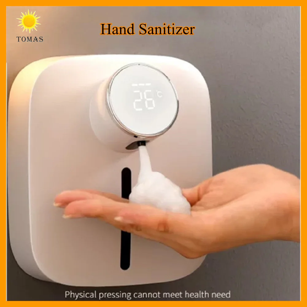 TOMAS Electric Wall-mounted Automatic Liquid Soap Dispenser Touchless Sensor Foam Display Hand Sanitizer Spray Disinfect Machine
TOMAS Electric Wall-mounted Automatic Liquid Soap Dispenser Touchless Sensor Foam Display Hand Sanitizer Spray Disinfect Machine