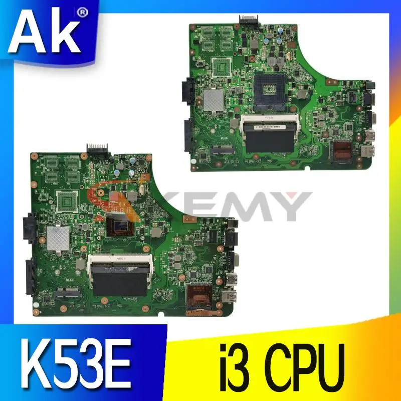 Материнская плата K53E i3 cpu для Asus K53SD K53E K53 K53S K53SJ K53SV материнская плата для ноутбуков Материнская плата
Материнская плата K53E i3 cpu для Asus K53SD K53E K53 K53S K53SJ K53SV материнская плата для ноутбуков Материнская плата