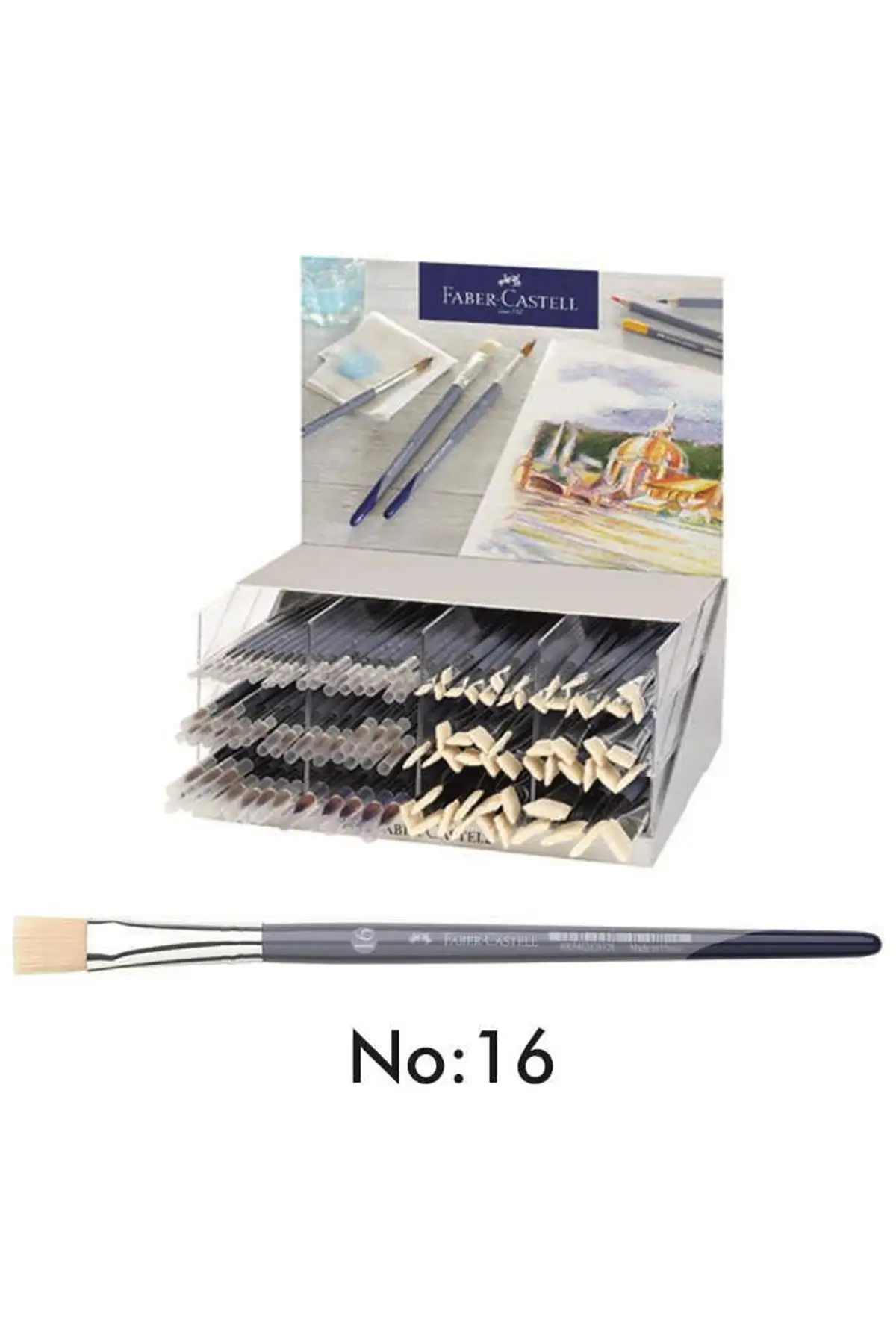 Бренд: Faber Castell Faber креативная студийная плоская кисть №: 16 Категория: кисть
Бренд: Faber Castell Faber креативная студийная плоская кисть №: 16 Категория: кисть