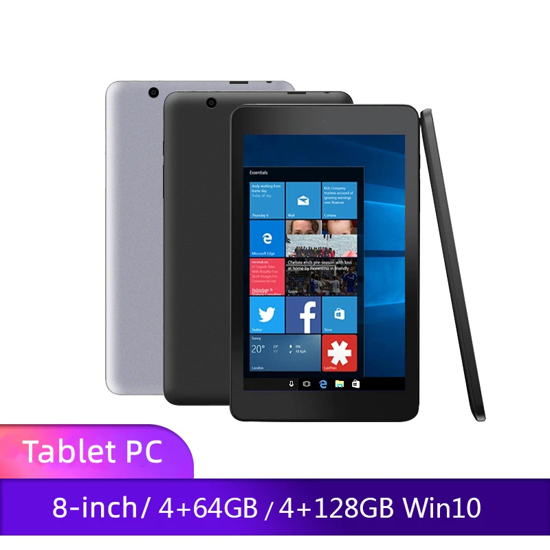 

Tablet 8 Inch Windows 10 Mini Laptop Russian Netbook for Kids IPS HD Screen Quad Core RAM 4GB ROM 64GB 128GB 4000mAh Tablets