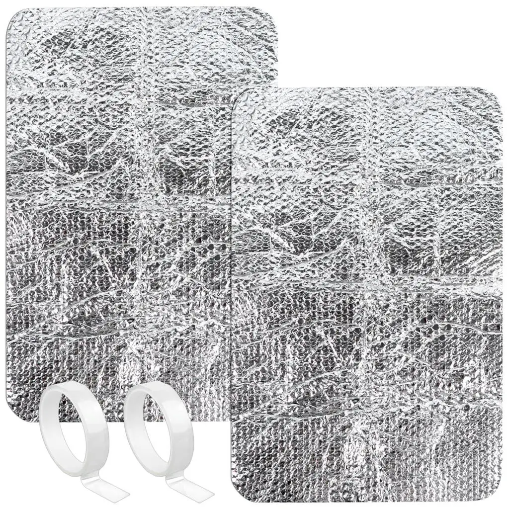 2-Pack RV Doors Windows Shade Cover Sunshield Reflective Window Cover Camper Window Shade Skylight Insulator for Travel Trailer
2-Pack RV Doors Windows Shade Cover Sunshield Reflective Window Cover Camper Window Shade Skylight Insulator for Travel Trailer