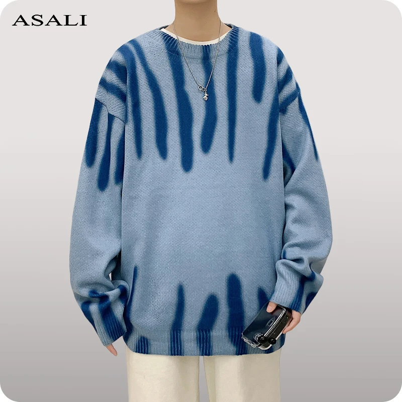 Autumn And Winter Sweater Men Pullover Loose Knitted Sweater Korean Style Jumper Hip Hop Streetwear Knitwear Male Clothing
Autumn And Winter Sweater Men Pullover Loose Knitted Sweater Korean Style Jumper Hip Hop Streetwear Knitwear Male Clothing