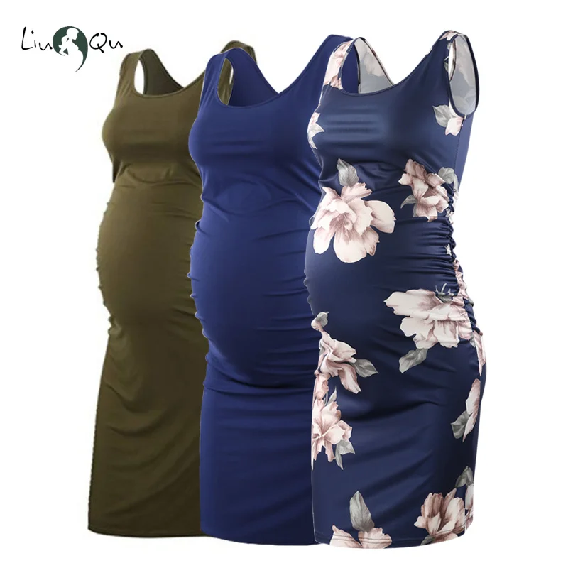 Liu&qu Maternity Women Dress Pregnancy Dresses Mama Clothes Flattering Side Ruching Scoop Neck Pregnant Womens Clothing S-xl
Liu&qu Maternity Women Dress Pregnancy Dresses Mama Clothes Flattering Side Ruching Scoop Neck Pregnant Womens Clothing S-xl