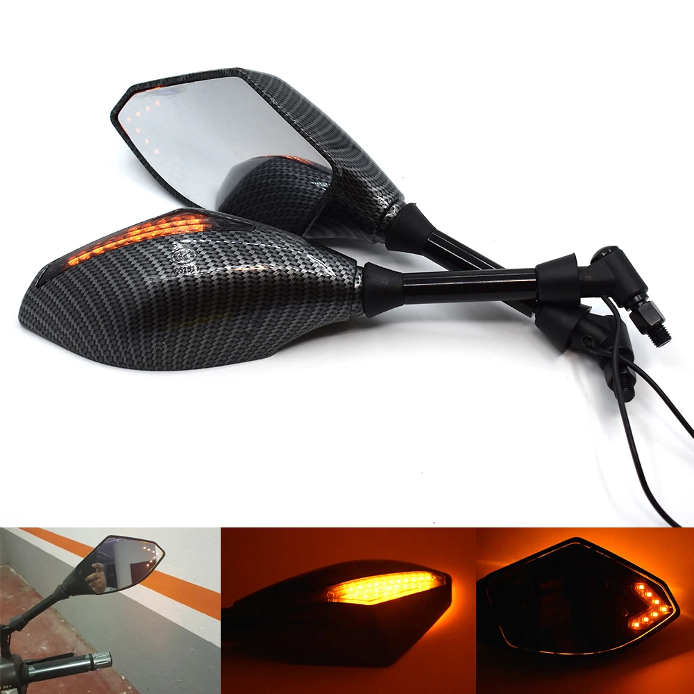Universal 10mm Motorcycle LED Turn Signal Rearview Mirror For Yamaha MT-01 MT-03 MT-07 MT-09 MT-10 YZF600R YZF750 YZF1000 R
Universal 10mm Motorcycle LED Turn Signal Rearview Mirror For Yamaha MT-01 MT-03 MT-07 MT-09 MT-10 YZF600R YZF750 YZF1000 R