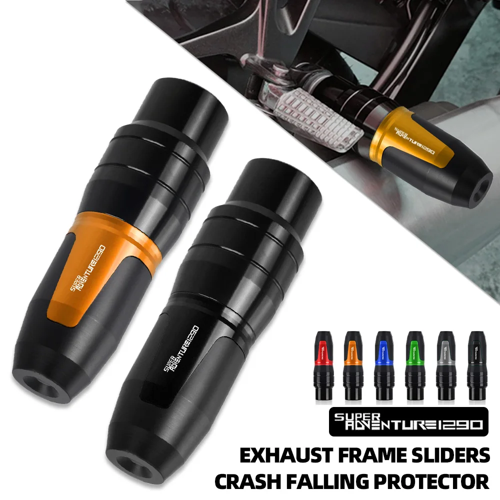 Frame Crash Pads Engine Case Sliders Crash Pads Exhaust Sliders Crash Protector FOR 1290 Super Adventure R 2015 2016 2017-2020
Frame Crash Pads Engine Case Sliders Crash Pads Exhaust Sliders Crash Protector FOR 1290 Super Adventure R 2015 2016 2017-2020