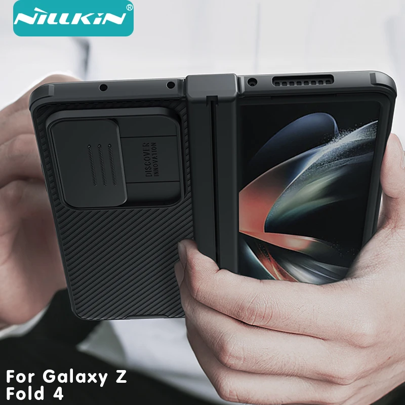for Samsung Galaxy Z Fold 4 Phone Case,NILLKIN Camera Protection Slide Protect Cover Lens Protection Case for Galaxy Z Fold4 5G 
for Samsung Galaxy Z Fold 4 Phone Case,NILLKIN Camera Protection Slide Protect Cover Lens Protection Case for Galaxy Z Fold4 5G