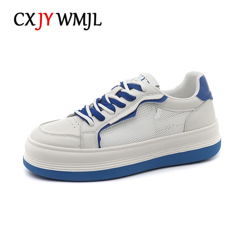 CXJYWMJL Genuine Leather Women Mesh Sneakers Summer Platform Casual Vulcanized Shoes Ladies Thick Sole Little White Shoes
CXJYWMJL Genuine Leather Women Mesh Sneakers Summer Platform Casual Vulcanized Shoes Ladies Thick Sole Little White Shoes