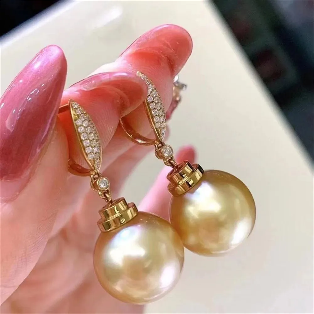 DIY Pearl Ear Stud Accessories S925 Sterling Silver Jewelry Fashion Ear Buckle Women's Empty Fit 9-12mm Beads
DIY Pearl Ear Stud Accessories S925 Sterling Silver Jewelry Fashion Ear Buckle Women's Empty Fit 9-12mm Beads