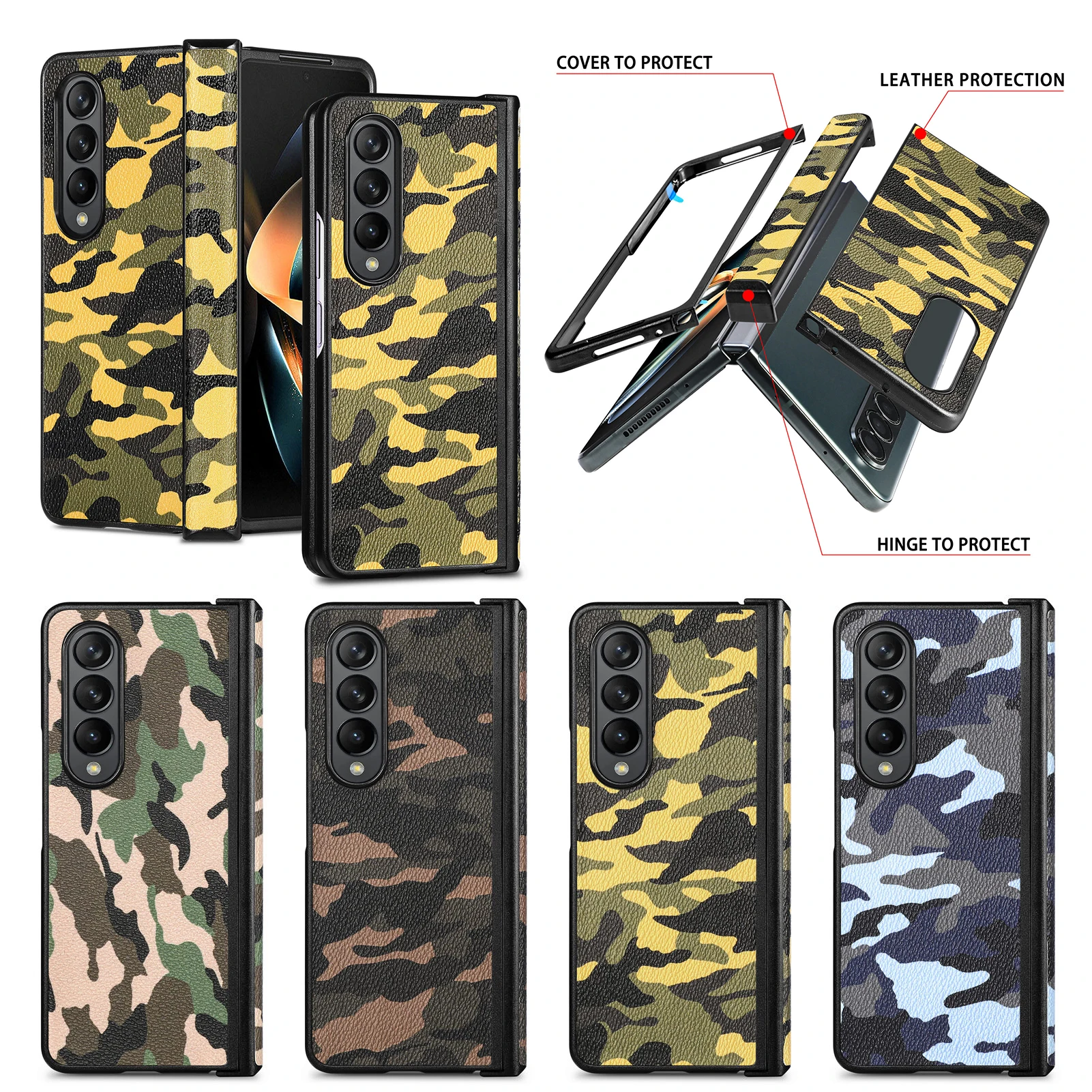 Чехол для Samsung Galaxy Z Fold 4 3 роскошный цветной ультратонкий кожаный складной противоударный защитный чехол Аксессуары
Чехол для Samsung Galaxy Z Fold 4 3 роскошный цветной ультратонкий кожаный складной противоударный защитный чехол Аксессуары
