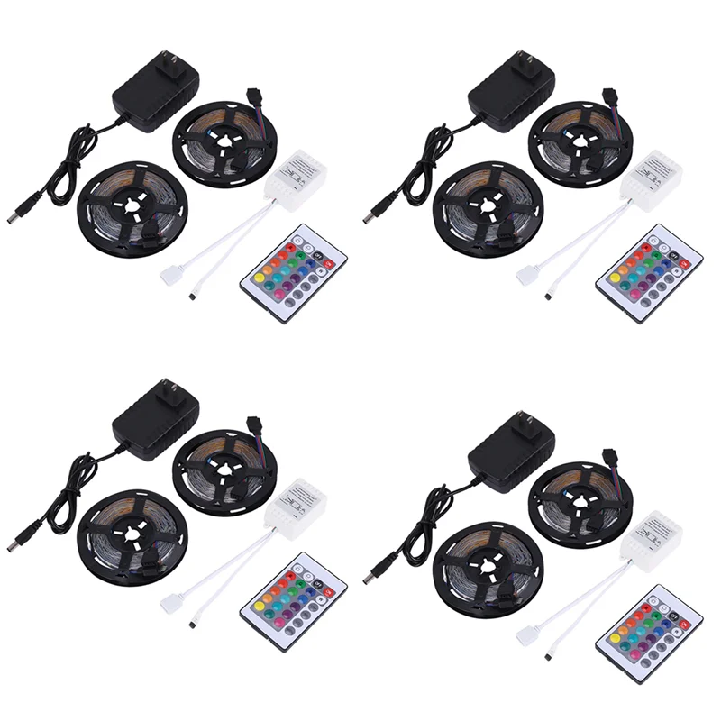 40M 1200Leds 3528 Smd 8X 5M Rgb Led Light Strip + 24 Key Ir Remote Controller Non-Waterproof Dc12V 60Leds/M Us Plug
40M 1200Leds 3528 Smd 8X 5M Rgb Led Light Strip + 24 Key Ir Remote Controller Non-Waterproof Dc12V 60Leds/M Us Plug
