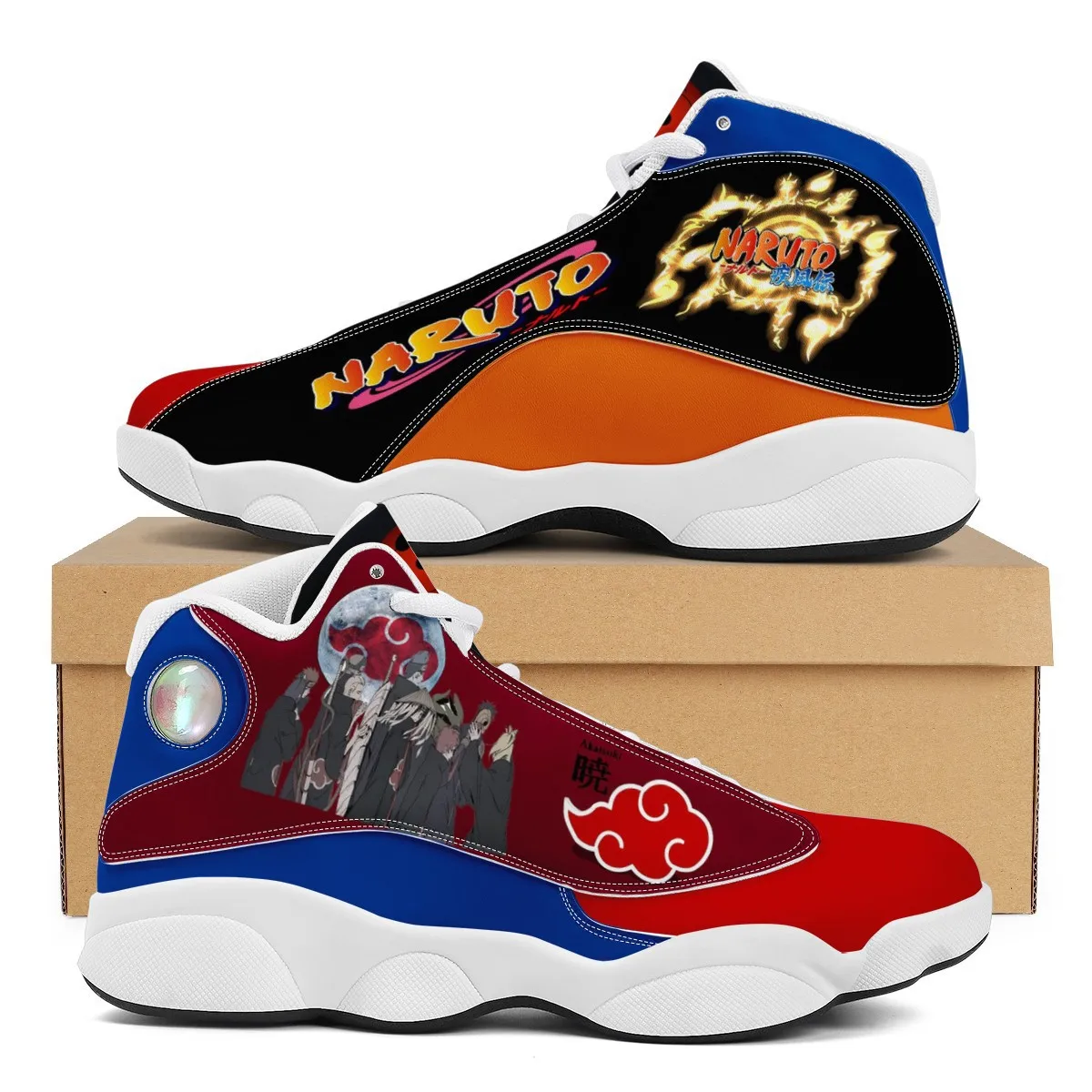 Naruto anime characters around Uchiha Weasel basketball shoes high top sneakers Akatsuki comfortable and breathable shoes
Naruto anime characters around Uchiha Weasel basketball shoes high top sneakers Akatsuki comfortable and breathable shoes