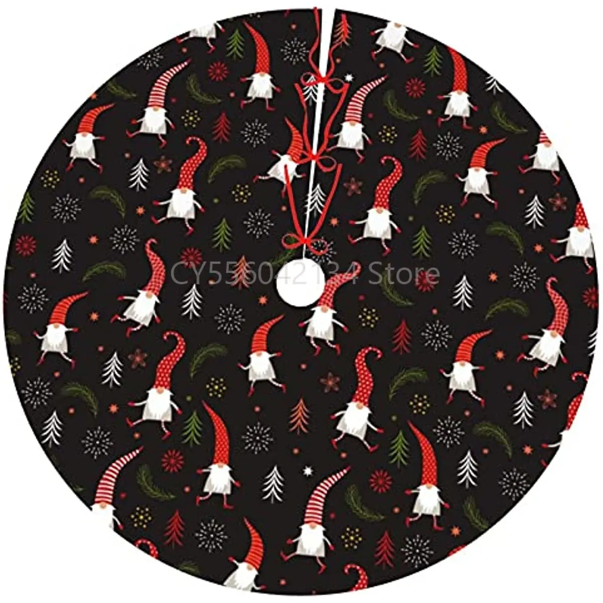 Christmas Gnomes Christmas Tree Skirt Tree Mat Merry Xmas Decor Mat, New Year Festive Holiday Party Decoration Indoor Outdoor
Christmas Gnomes Christmas Tree Skirt Tree Mat Merry Xmas Decor Mat, New Year Festive Holiday Party Decoration Indoor Outdoor