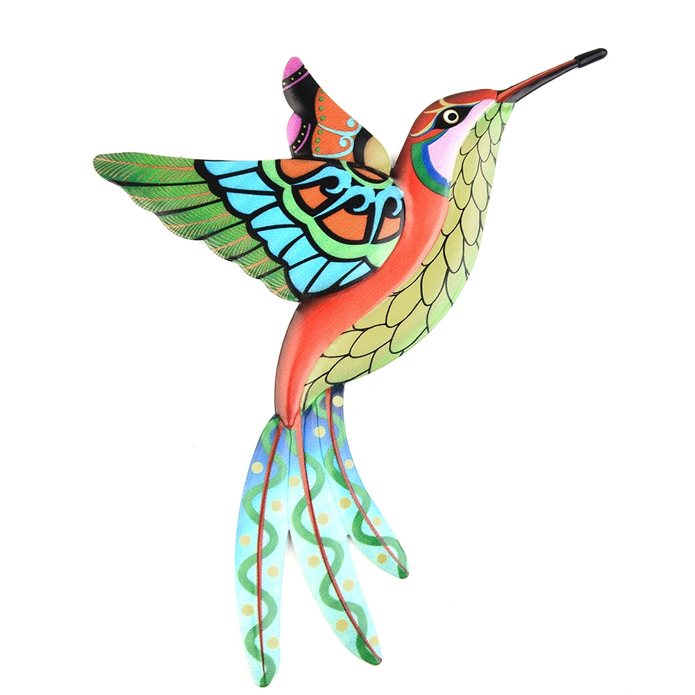 Home Decor Metal Bird Wall Art Sculpture Vivid Outdoor Hanging Ornament Hand-painted For Garden Home Decor Gift Giving
Home Decor Metal Bird Wall Art Sculpture Vivid Outdoor Hanging Ornament Hand-painted For Garden Home Decor Gift Giving