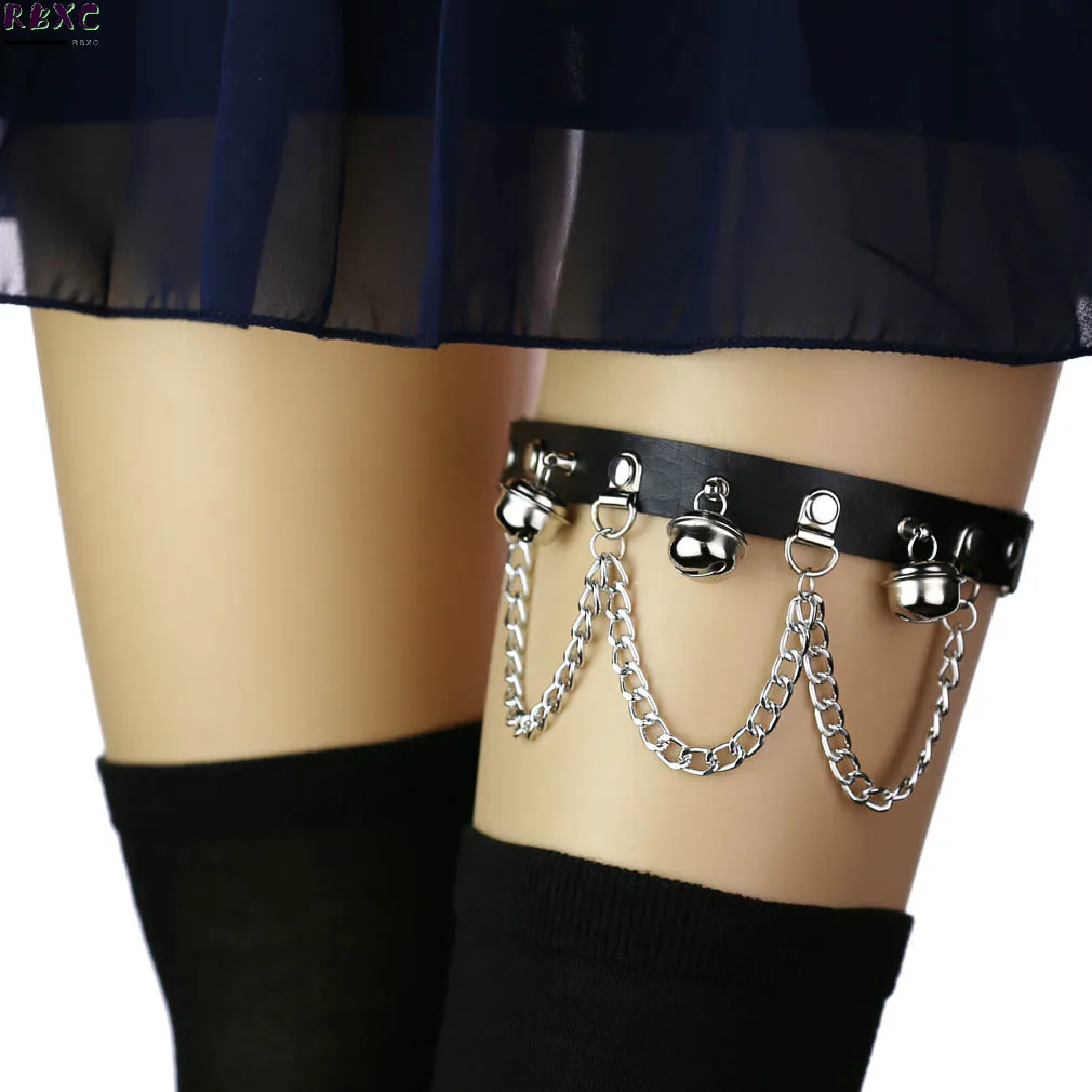 Sexy Punk Gothic Style Personality Thigh Ring Legchain Fashion Harajuku Sweet Cool Elastic Pu Garter Belt Female Leg Decoration
Sexy Punk Gothic Style Personality Thigh Ring Legchain Fashion Harajuku Sweet Cool Elastic Pu Garter Belt Female Leg Decoration