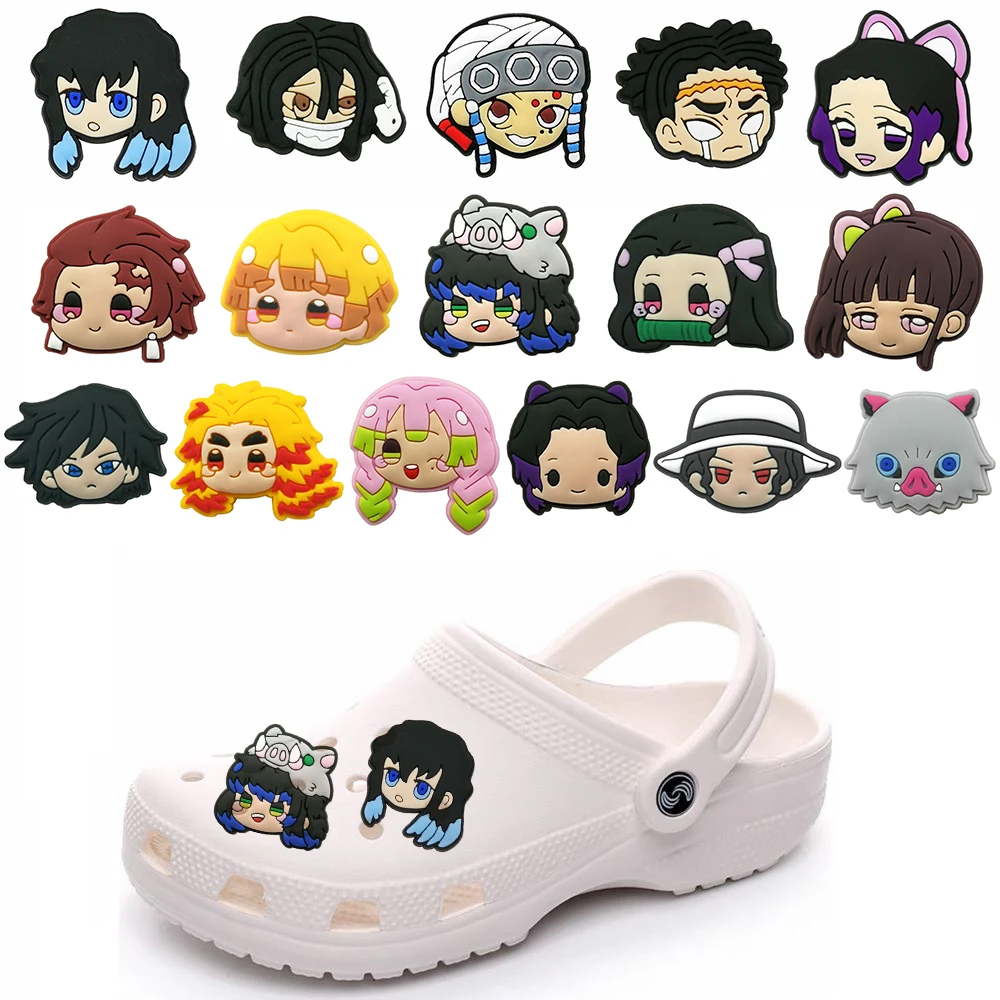 1pcs Japanese Comic Croc Charm Accessories Anime Clog Charms Ornaments for Croc jibz Shoes Garden Sandal Decorations Kids Gifts
1pcs Japanese Comic Croc Charm Accessories Anime Clog Charms Ornaments for Croc jibz Shoes Garden Sandal Decorations Kids Gifts