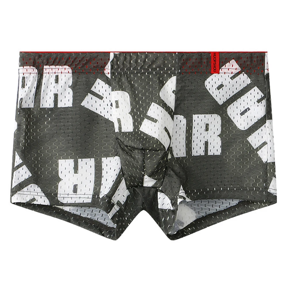 Breathable Mesh Men Boxers Briefs Sexy Underwear Boxer Shorts Elastic Male Panties Boxershorts U Convex Pouch Bulge
Breathable Mesh Men Boxers Briefs Sexy Underwear Boxer Shorts Elastic Male Panties Boxershorts U Convex Pouch Bulge