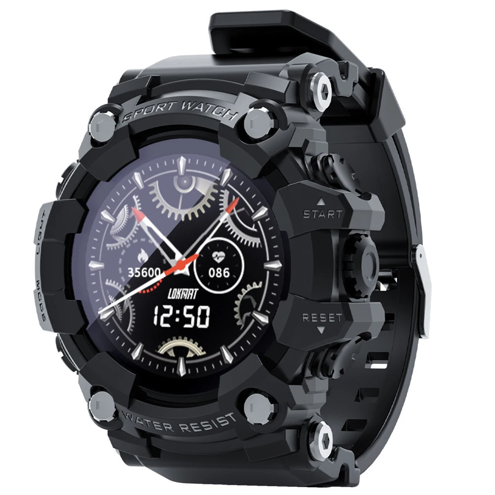 LOKMAT MK28 Smartwatch LCD Display Sport Track Waterproof Bluetooth Message Call Reminder Remote Camera, Alarm Clock, Call & SMS
LOKMAT MK28 Smartwatch LCD Display Sport Track Waterproof Bluetooth Message Call Reminder Remote Camera, Alarm Clock, Call & SMS