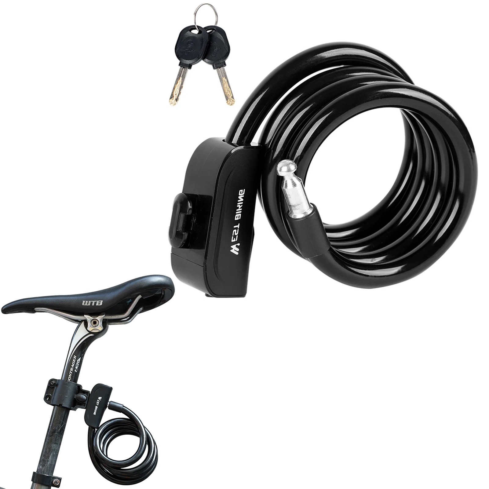 Cable Lock Bike Bike Cable Chain Locks 4FT Bike Lock Cycling Cable Lock Fixed Anti-Theft Steel Bicycle Lock Bike Accessories
Cable Lock Bike Bike Cable Chain Locks 4FT Bike Lock Cycling Cable Lock Fixed Anti-Theft Steel Bicycle Lock Bike Accessories