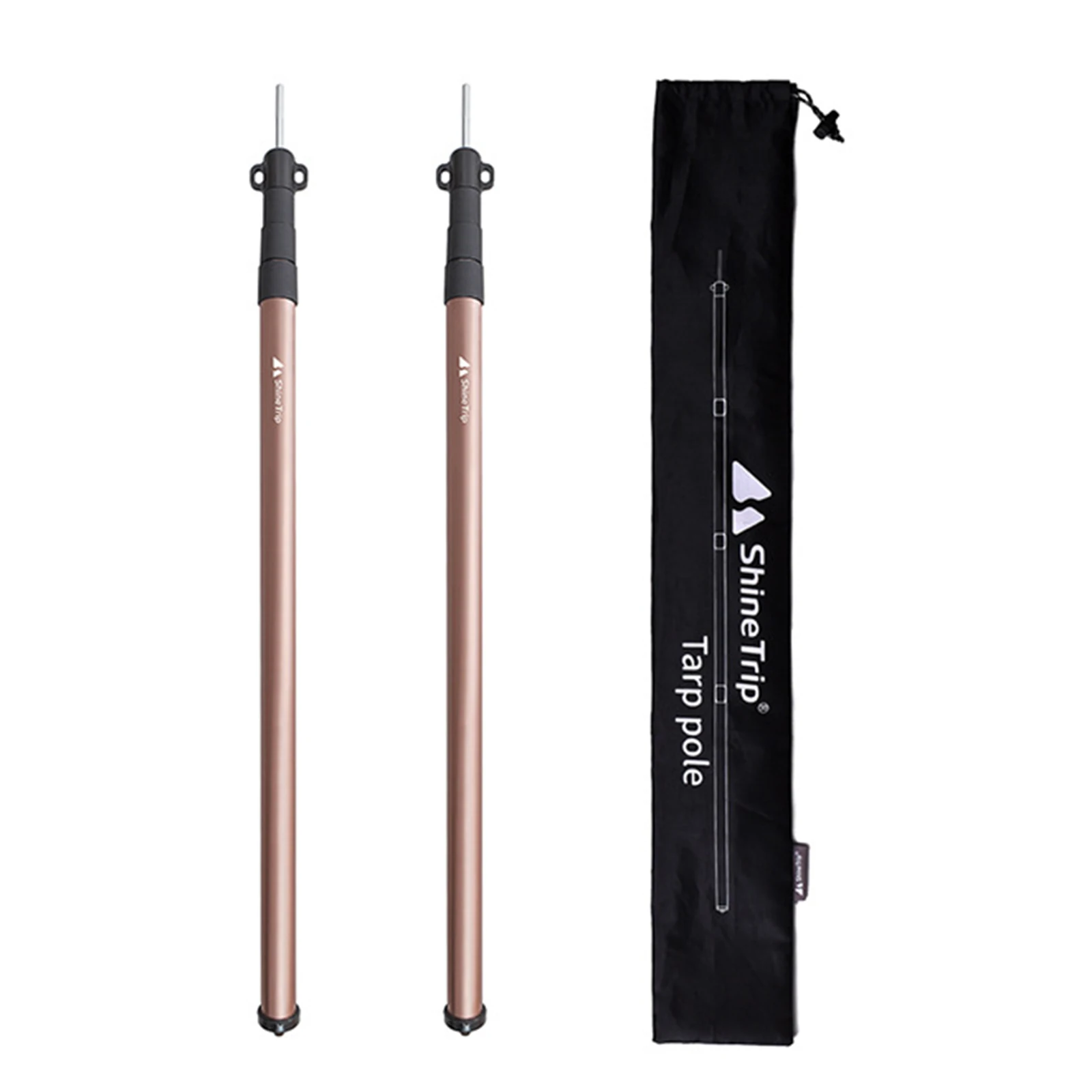 ShineTrip Adjustable aluminum alloy Tarp pole Portable telescopic lightweight tent pole Camping outdoor hiking equipment
ShineTrip Adjustable aluminum alloy Tarp pole Portable telescopic lightweight tent pole Camping outdoor hiking equipment