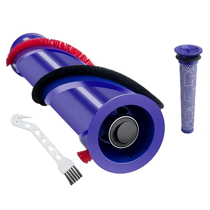 Сменная роликовая щетка для Dyson V6, аксессуары для беспроводного пылесоса Old V7 по сравнению с частью 966821-01, 966084-01
Сменная роликовая щетка для Dyson V6, аксессуары для беспроводного пылесоса Old V7 по сравнению с частью 966821-01, 966084-01