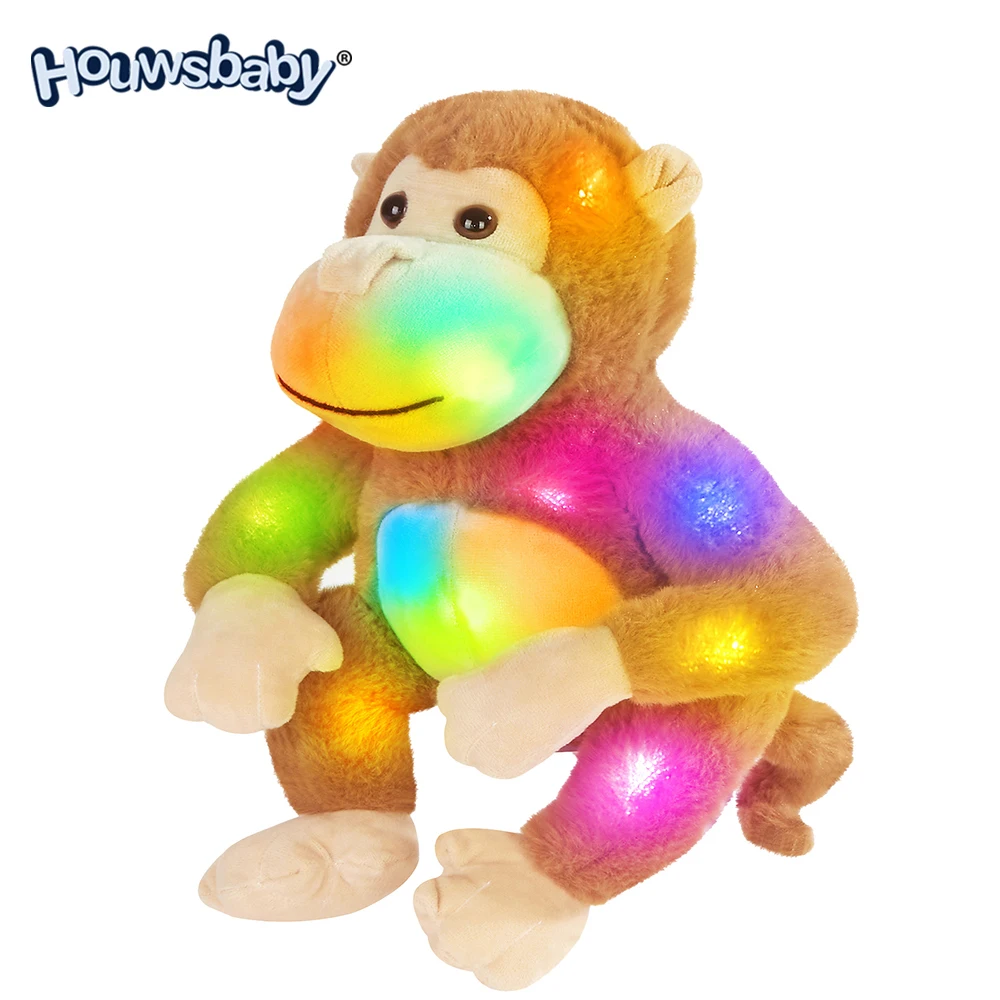 Houwsbaby LED Musical Stuffed Monkey Floppy Singing Light Up Plush Toy Lullaby Animated Soothe Birthday Gifts for Kids Toddler
Houwsbaby LED Musical Stuffed Monkey Floppy Singing Light Up Plush Toy Lullaby Animated Soothe Birthday Gifts for Kids Toddler