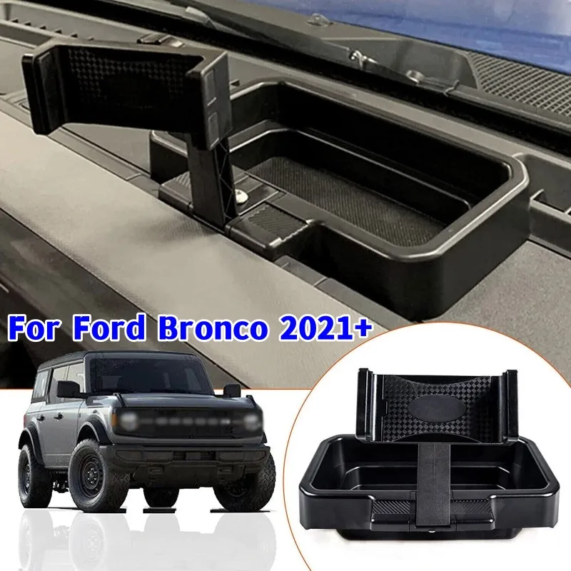 Multi-Function Phone Holder with Storage Box Car Central Control Storage Box Mobile Phone Bracket Fit for Ford Bronco 2021+
Multi-Function Phone Holder with Storage Box Car Central Control Storage Box Mobile Phone Bracket Fit for Ford Bronco 2021+