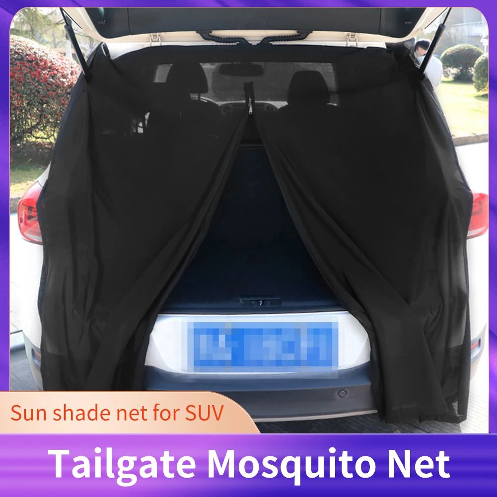 Car Tailgate Mosquito Net Anti-Flying Screen Tailgate Sun Shade Magnetic Mount Ventilation Mesh for SUV MPV Camping Self-Drive
Car Tailgate Mosquito Net Anti-Flying Screen Tailgate Sun Shade Magnetic Mount Ventilation Mesh for SUV MPV Camping Self-Drive