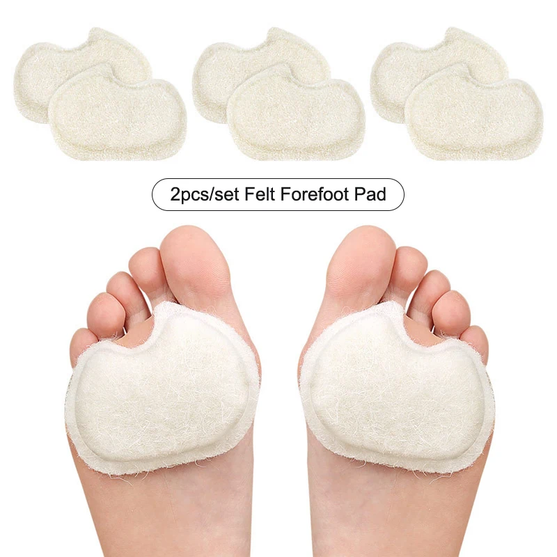 2Pcs Felt Forefoot Pads Metatarsal Foot For Pain Relief Protect Calluses Forefoot Foam Foot Cushion Pad For Dancers
2Pcs Felt Forefoot Pads Metatarsal Foot For Pain Relief Protect Calluses Forefoot Foam Foot Cushion Pad For Dancers
