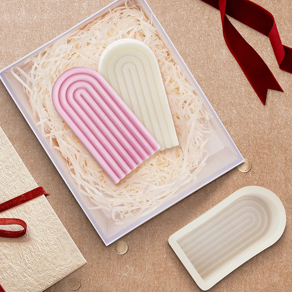 New Rainbow Arched Candle Silicone Mould DIY Home Gypsum Scented Candle Mould 3D Handmade Supplies Mould
New Rainbow Arched Candle Silicone Mould DIY Home Gypsum Scented Candle Mould 3D Handmade Supplies Mould