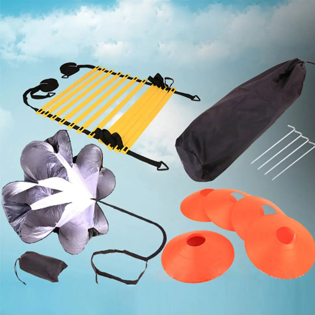 Track Field Power Training Resistance Drag Parachute Set Running Chute Umbrella Kit Exercise Fitness Sports Gear
Track Field Power Training Resistance Drag Parachute Set Running Chute Umbrella Kit Exercise Fitness Sports Gear